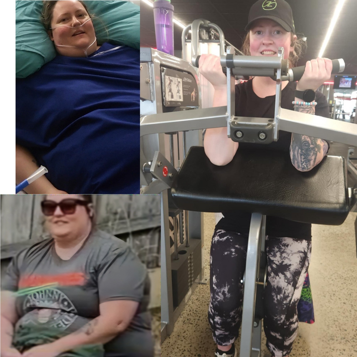 Brooke has gone from a couch potato to an exercise loving gym junky!