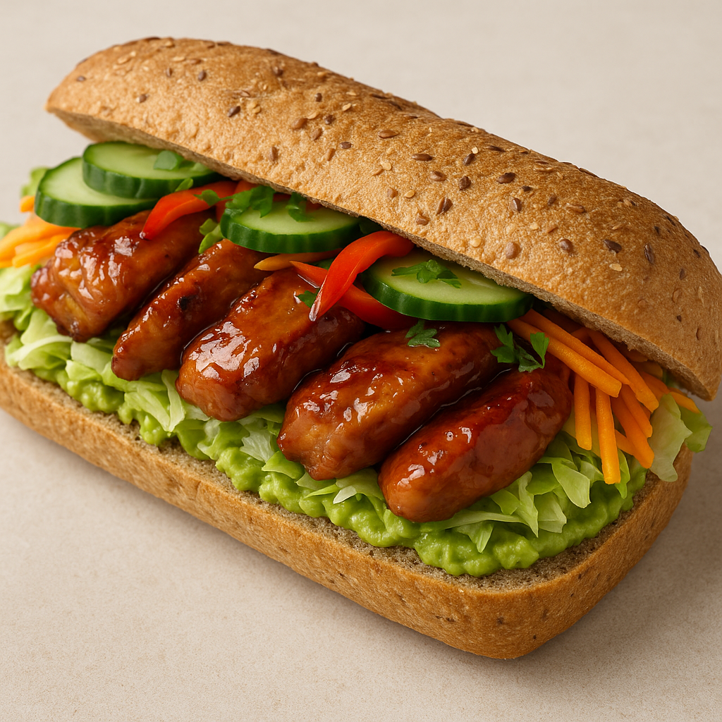 Healthy Chicken Teriyaki Sub Recipe | High Protein Takeaway Swap