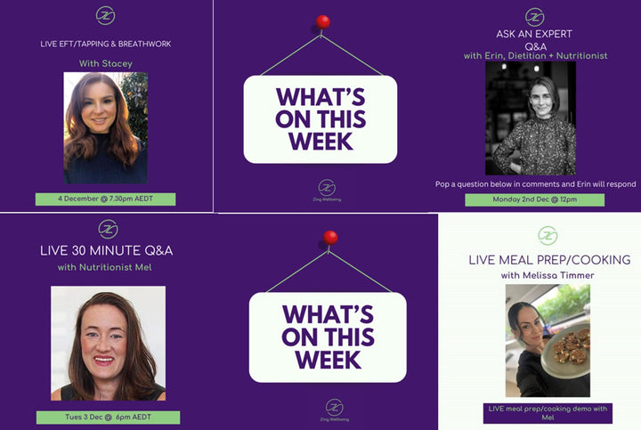 What's On 2 Dec- NEW Brain Health recipes out now!