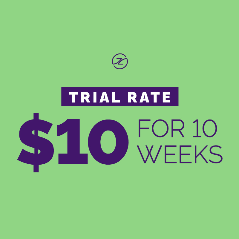 10 weeks for $10 then $79 quarterly