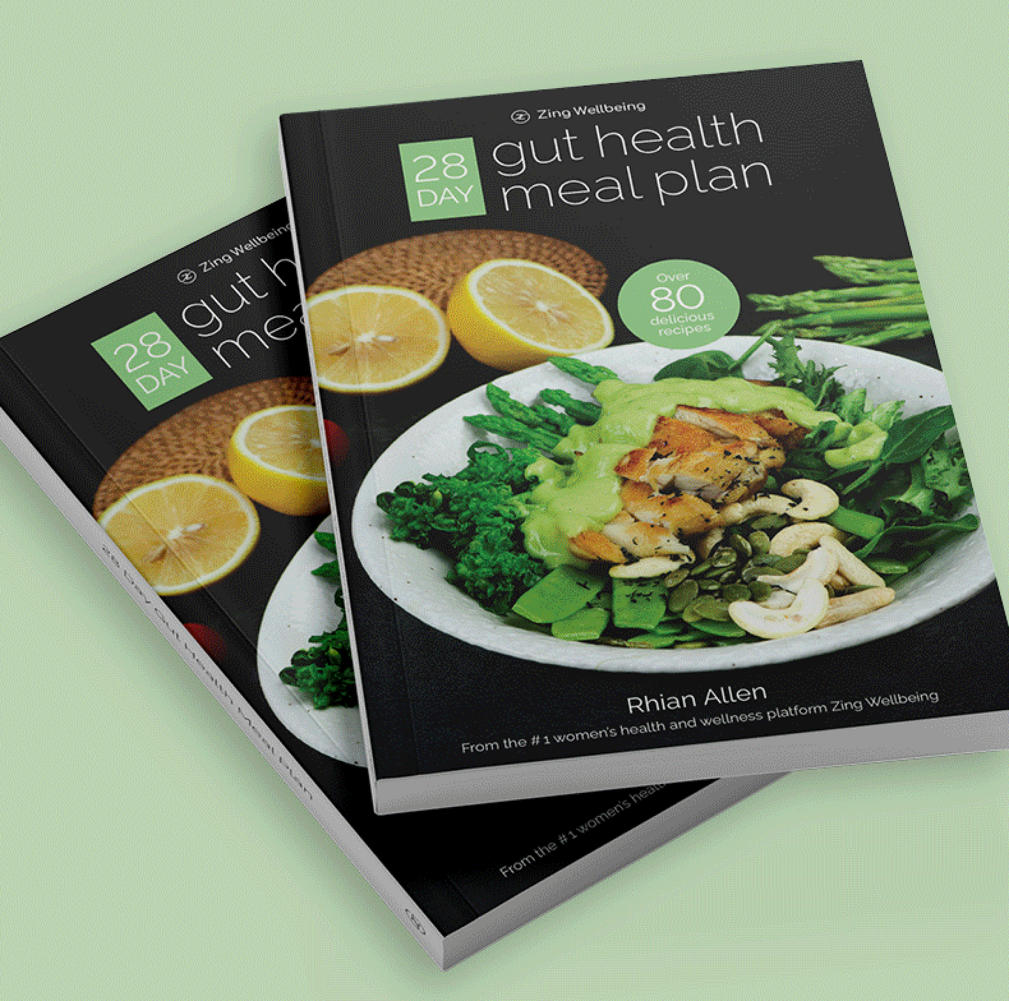 28 Day Gut Health Meal Plan Book - 256 page hard copy book