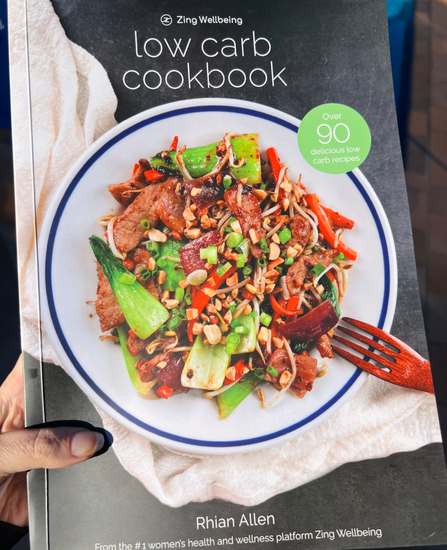 NEW! The Zing Wellbeing Low Carb Cookbook