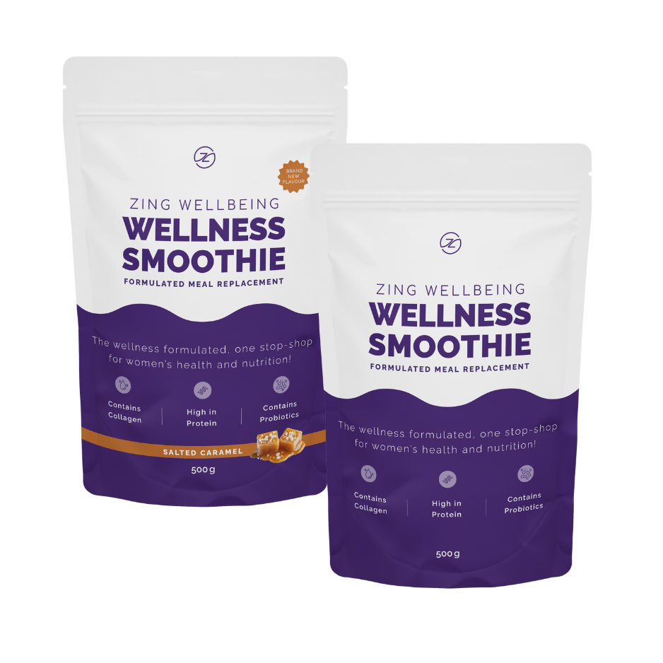 Zing Wellbeing Wellness Smoothie Duo Pack