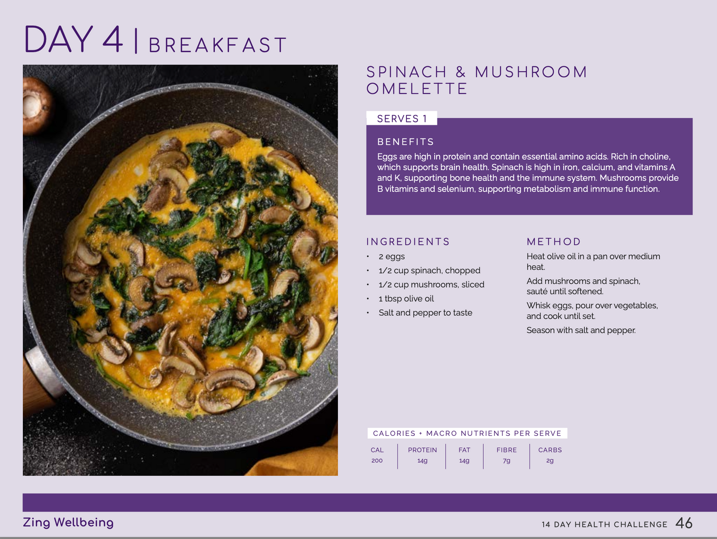 14 Day Healthy Eating Meal Plan