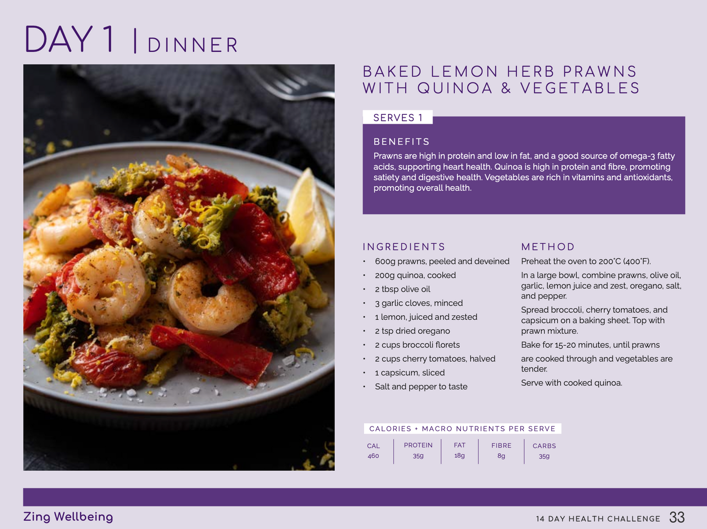 14 Day Healthy Eating Meal Plan