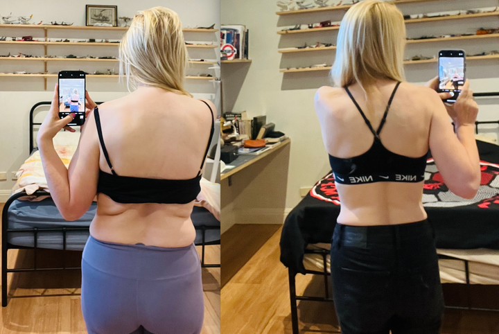 How I finally lost my tummy fat and back fat — without calorie counting or punishing diets