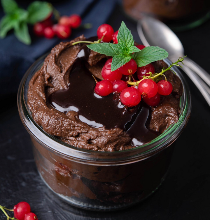 The chocolate collagen cream dessert that is anti aging and gut health boosting