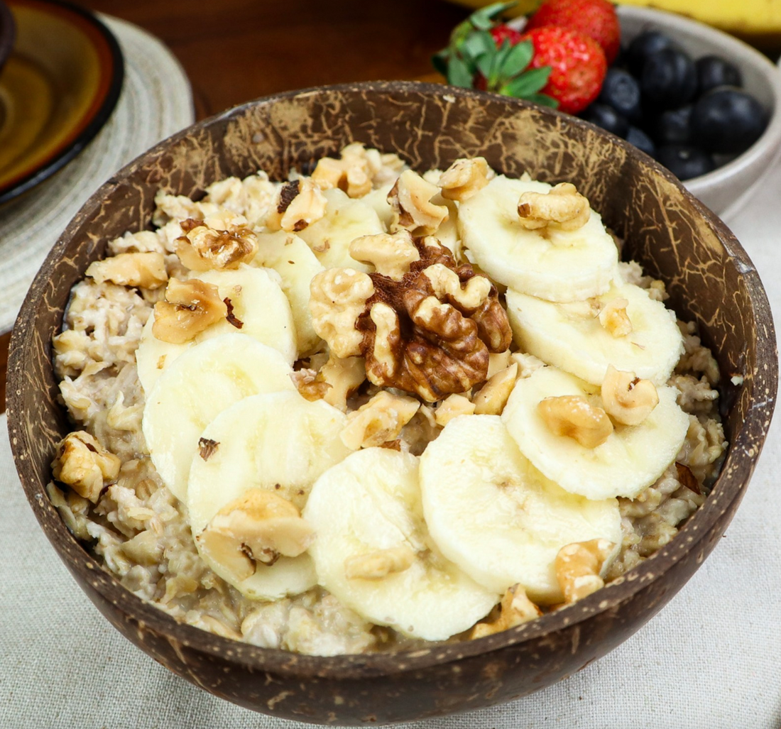 Overnight oats recipe with Banana