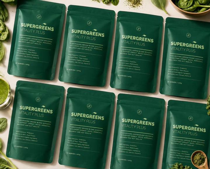 Supergreens Vitality Plus: the game-changing super greens formula designed for women over 35