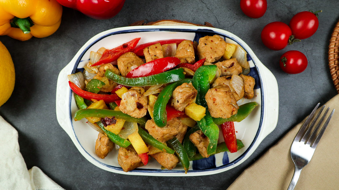 Sweet and Sour Tempeh