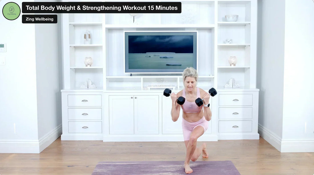 Strength training with Emily