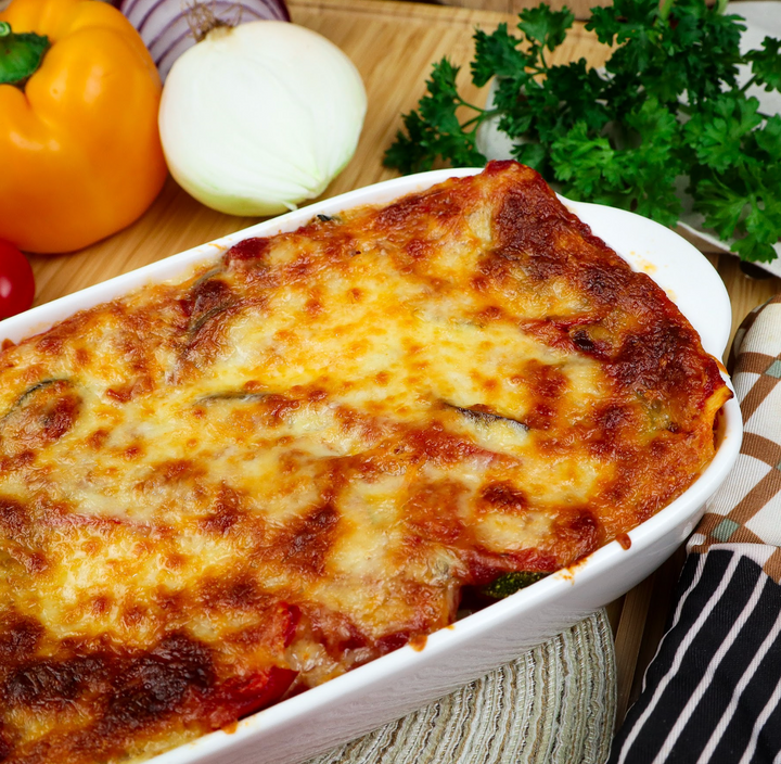 Vegetarian lasagne recipe that Is healthy and easy