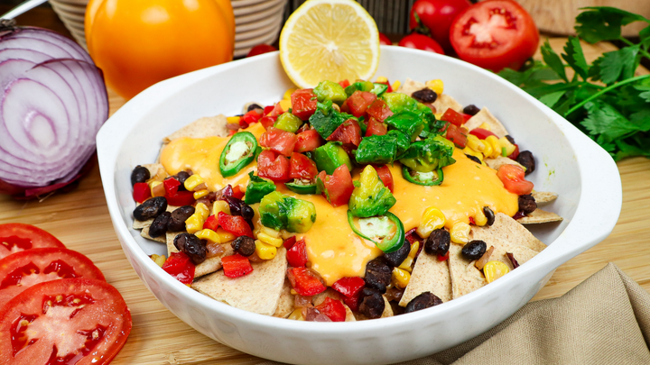 Vegetarian Nachos With Extra Health Benefits