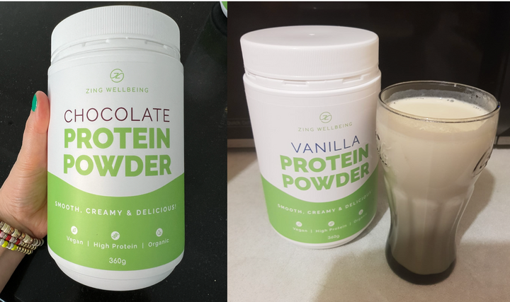 Women review the Zing Wellbeing Protein Powder