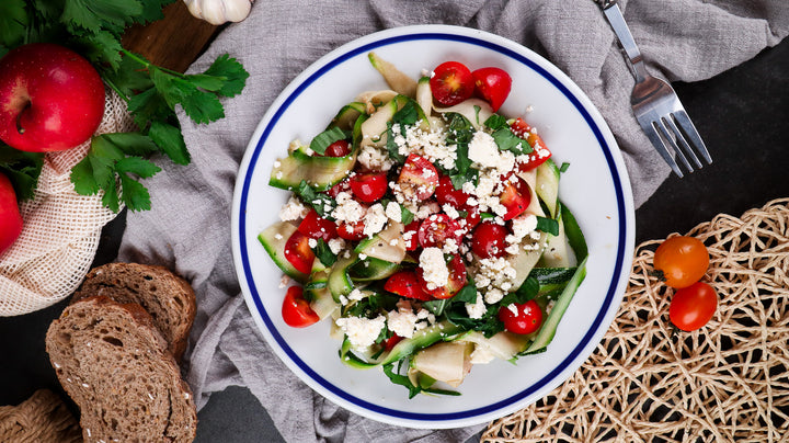 Zucchini Caprese Salad