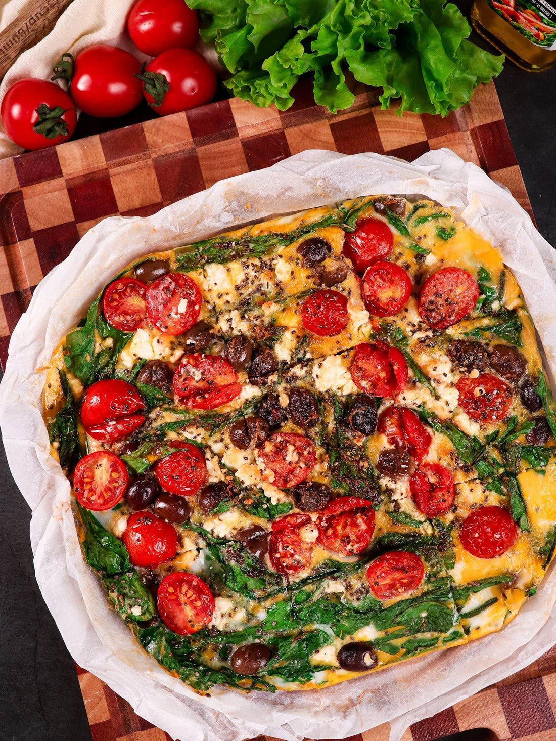 Low Carb Air Fryer Frittata