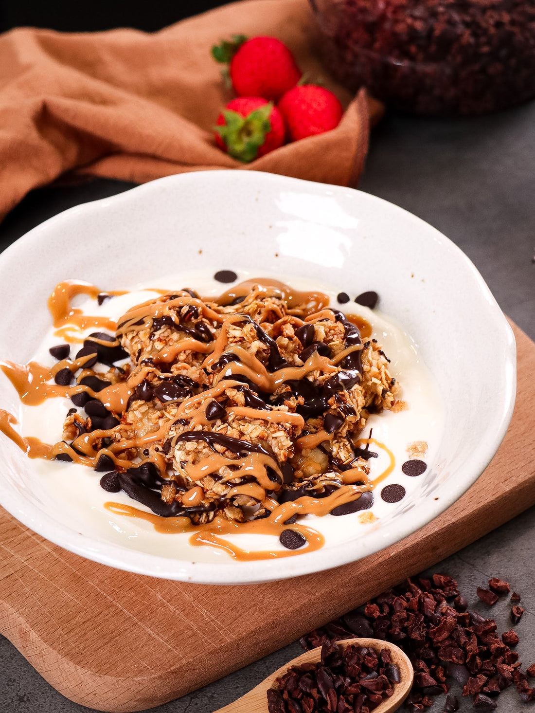 Caramelized Banana Oat Bowl