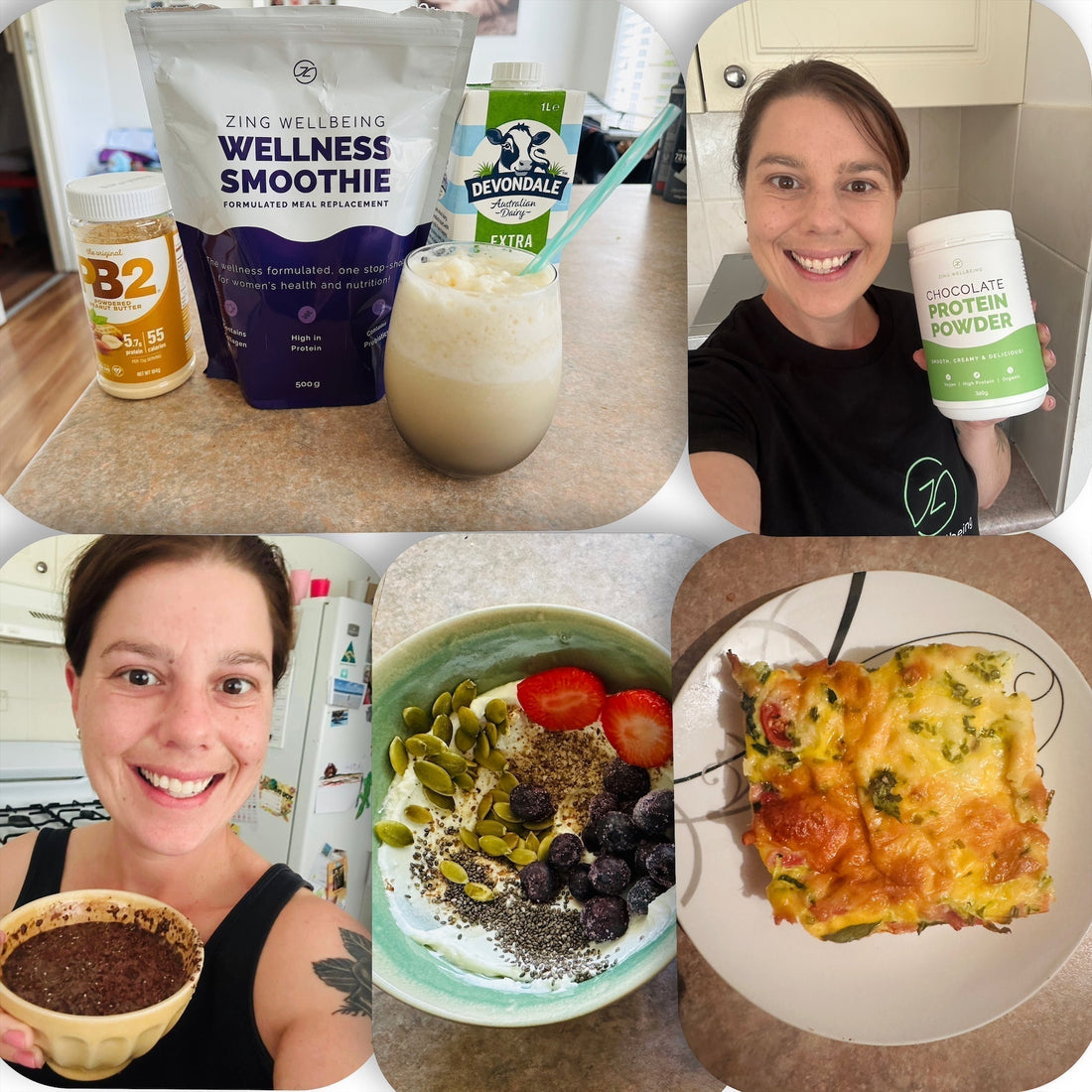 Bernie shares her Day on a plate with Zing Wellbeing