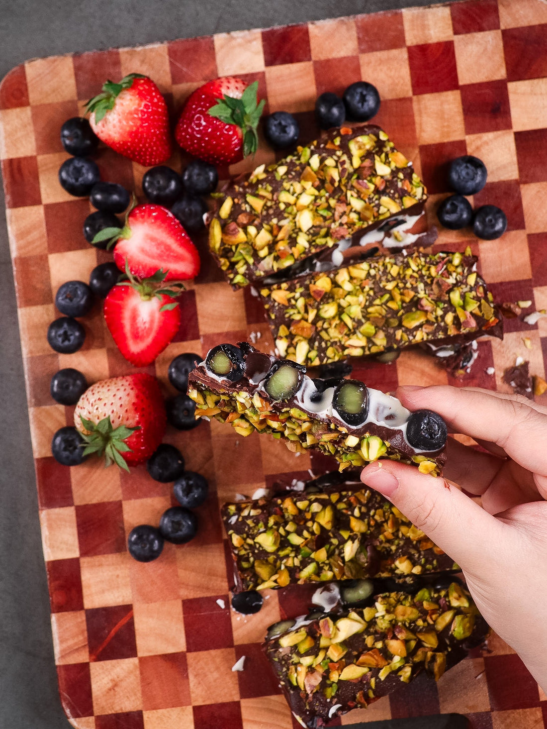 Blueberry Chocolate Snack