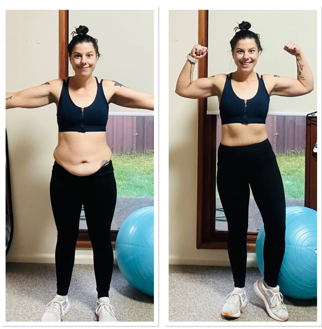 Bernie's real weight loss transformation: Why these two photos were taken on the same day