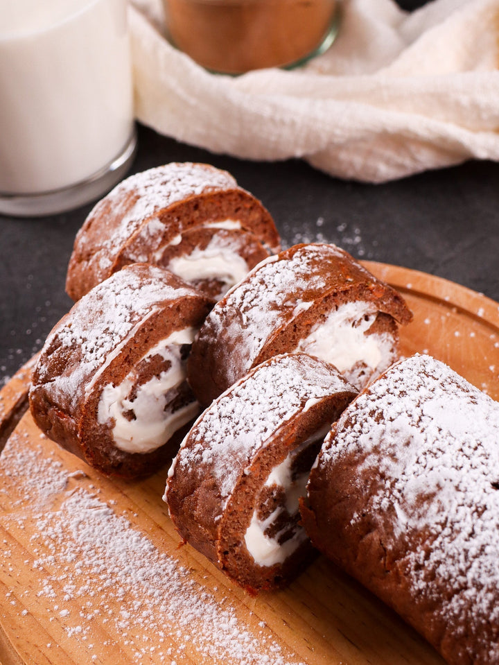 Protein Carrot Cake Roll