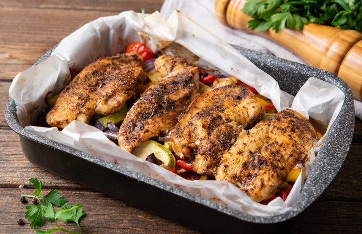 Italian Chicken Tray Bake