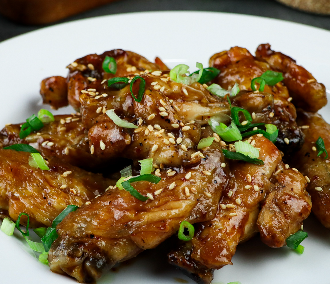 Honey chicken wing recipe to beat a bloated stomach