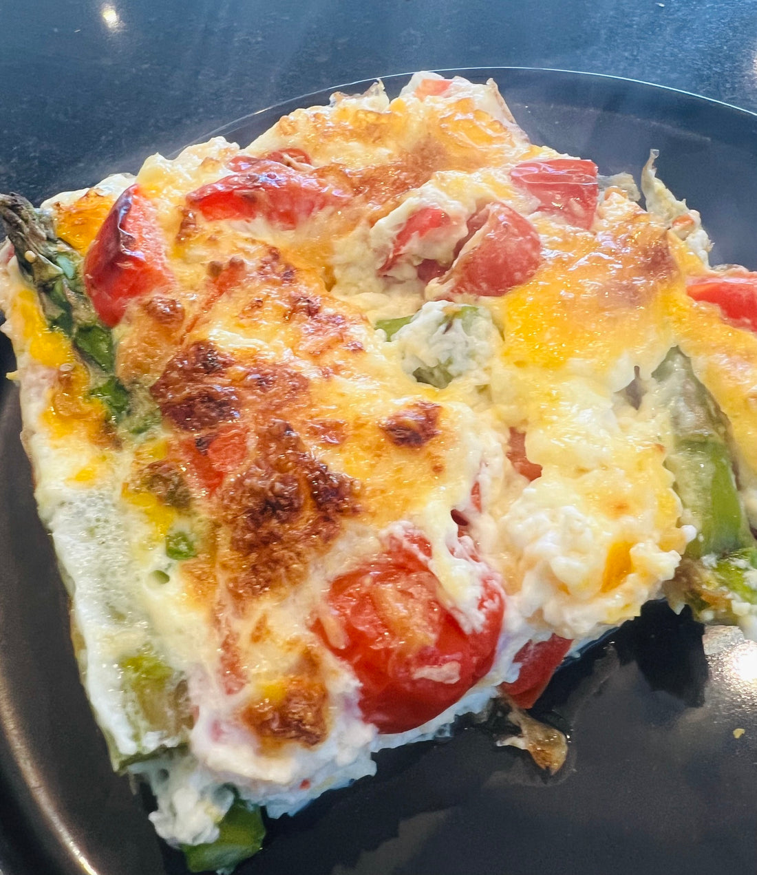 3 ingredient breakfast frittata packed with LOADS of protein