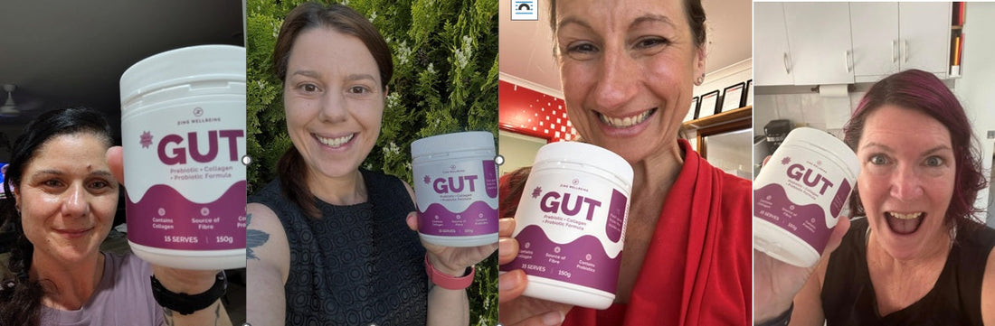 5 star RAVE reviews flying in for the NEW Gut Health product