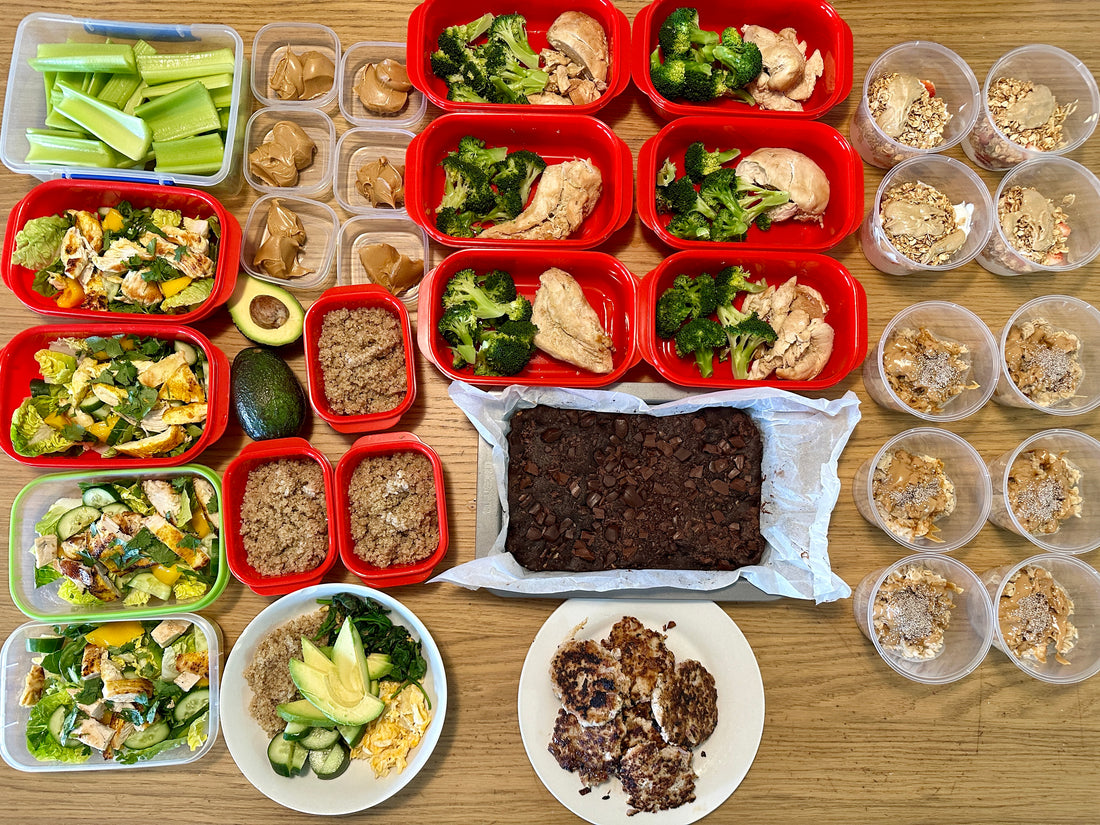 Healthy meal prep. Mum of 6 makes 37 high protein recipes for $147 - that's $3.97 a serve