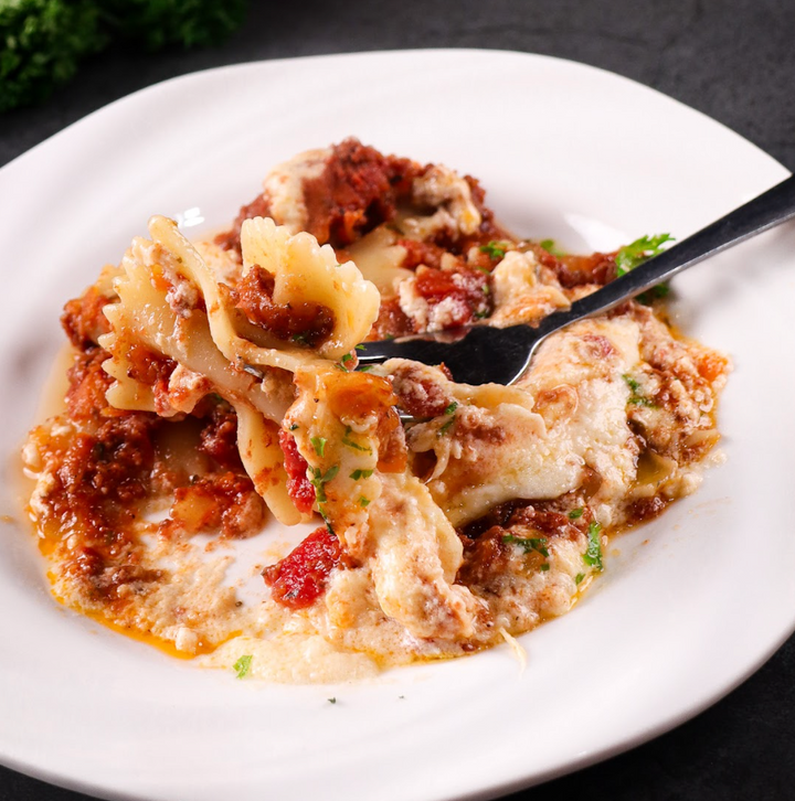 High protein slow cooker beef pasta recipe