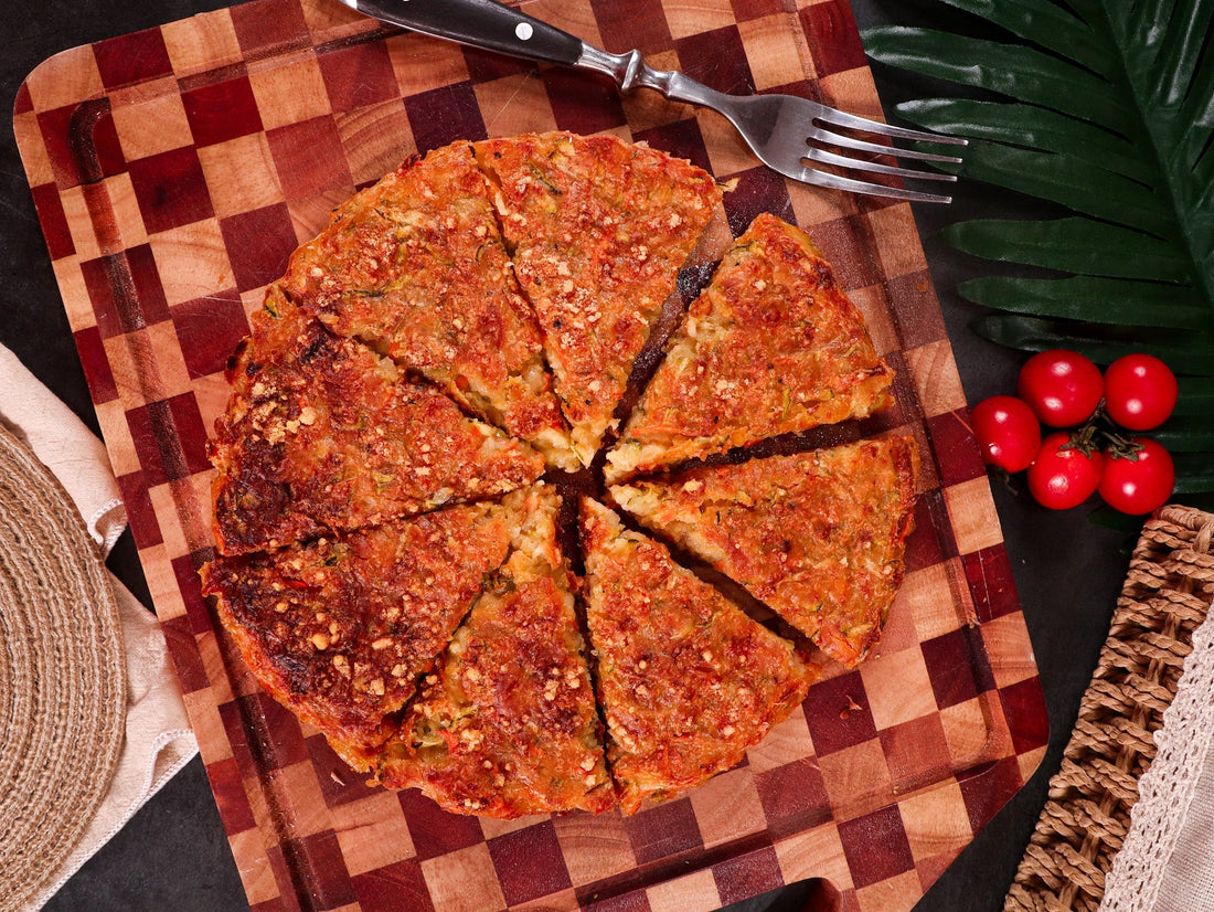 Italian Vegetable Schiacciata (Flatbread)