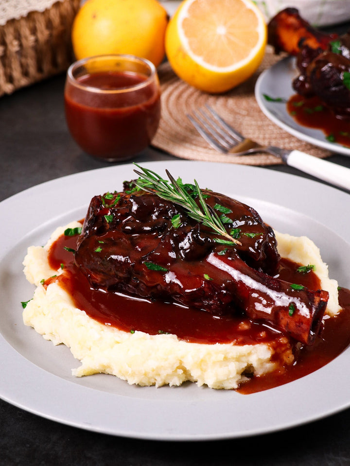 Slow Roasted Lamb Shanks