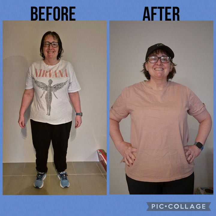 Louise has lost over 8kgs in just 8 weeks with Zing Wellbeing