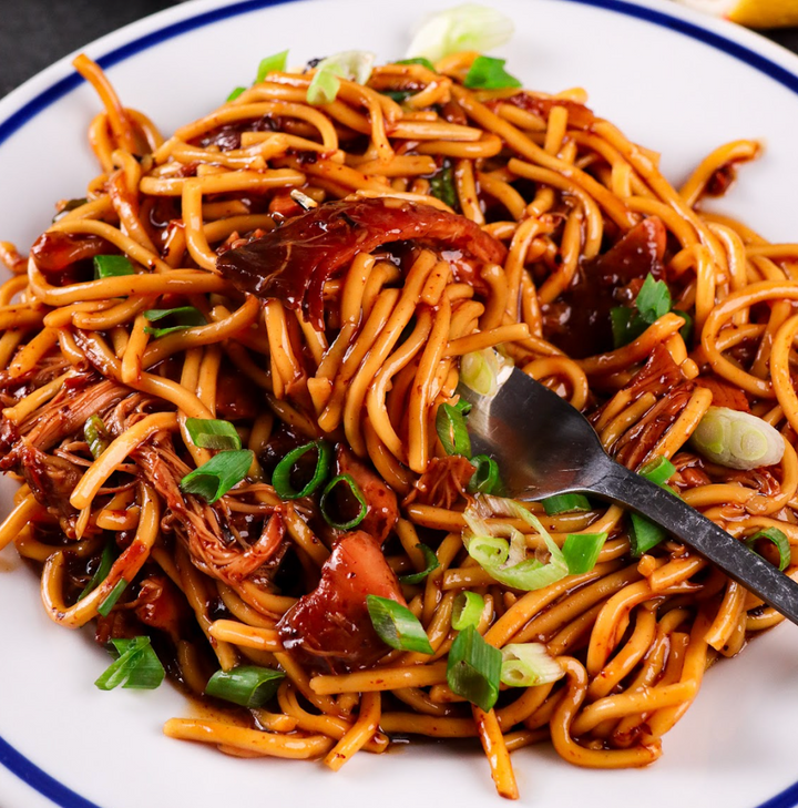 This slow cooker chicken recipe tastes like takeaway - but it's packed with protein