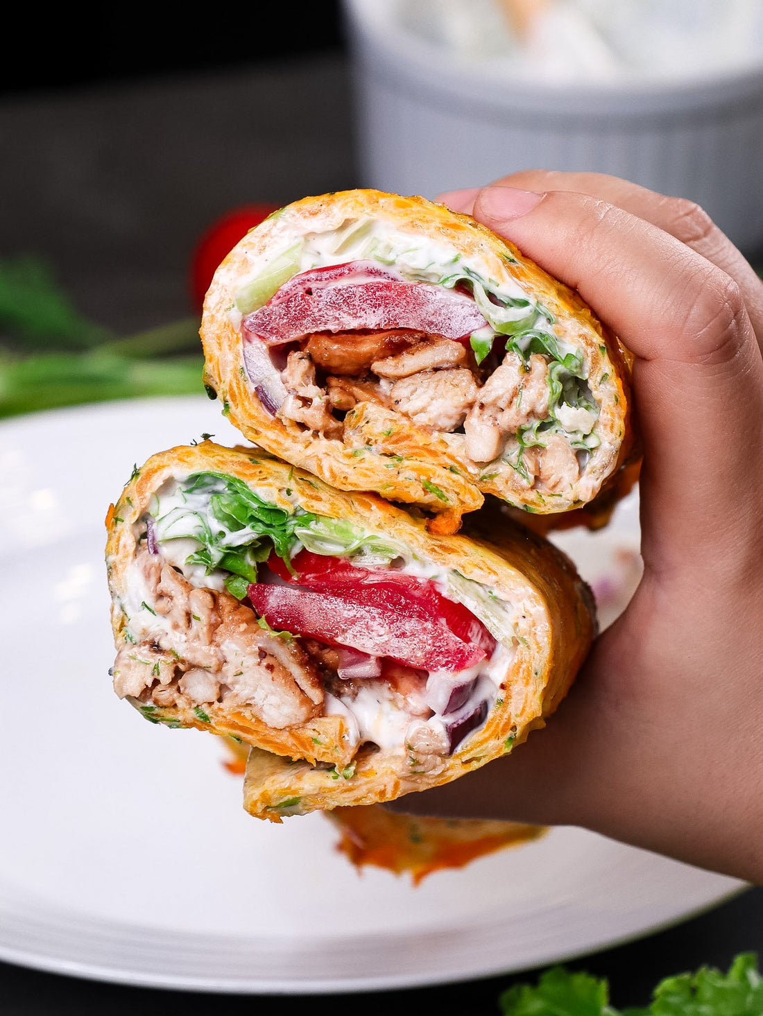 Low Carb Gyros Wrap
