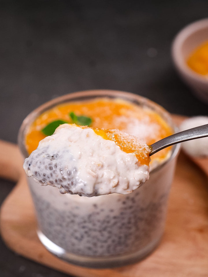 Mango & Coconut Overnight Oats