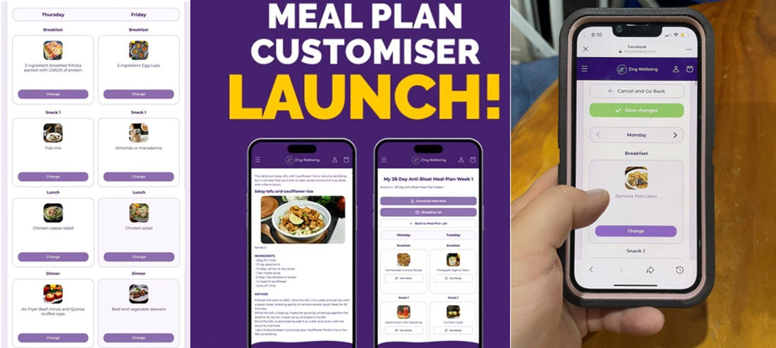 New meal plan customiser has launched read what members are saying