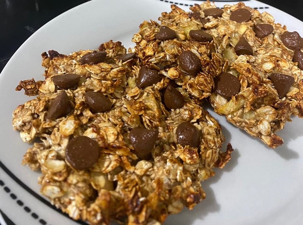 banana oat cookie