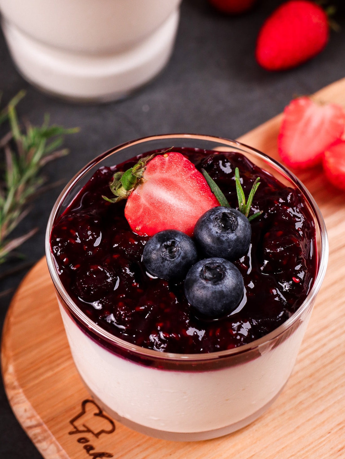 High Protein Panna Cotta