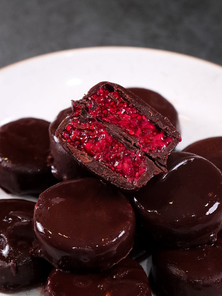 Berry Filled Chocolate Treats