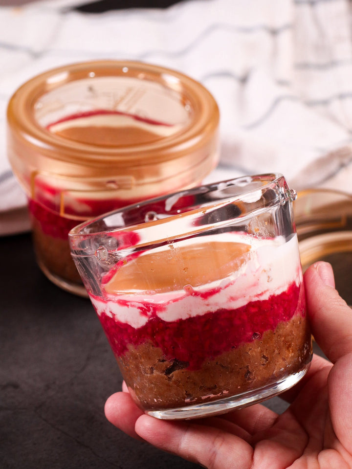 Raspberry and biscoff weet-bix recipe - a perfect high-protein breakfast