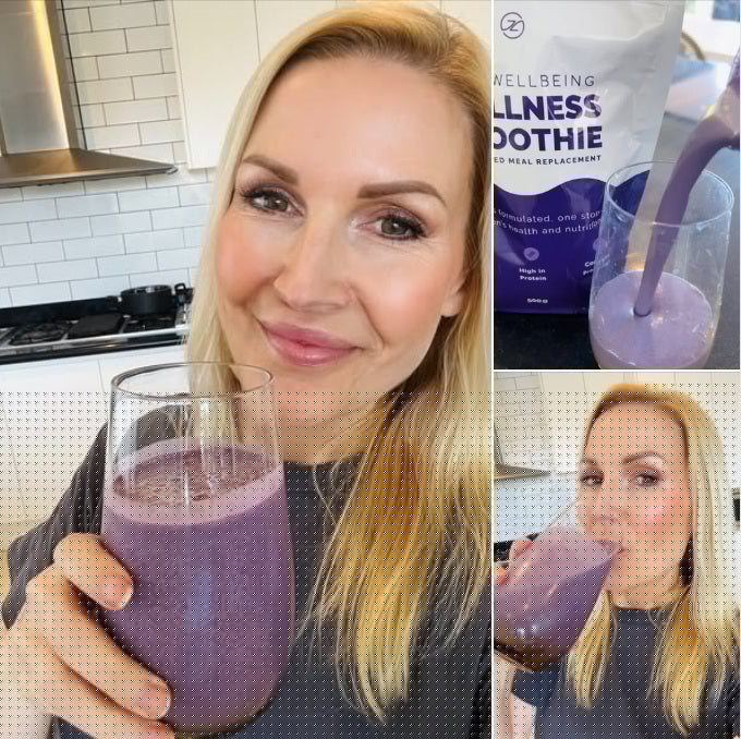 Rhian's Blueberry Wellness Smoothie