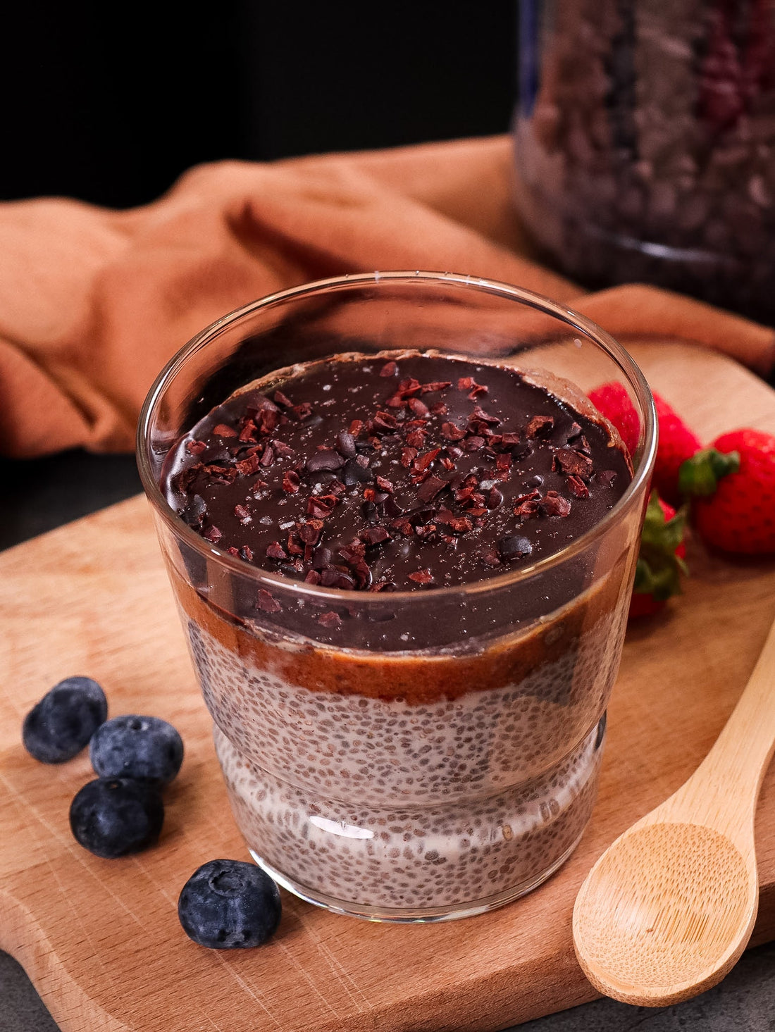 Salted Date Caramel Chia Pudding