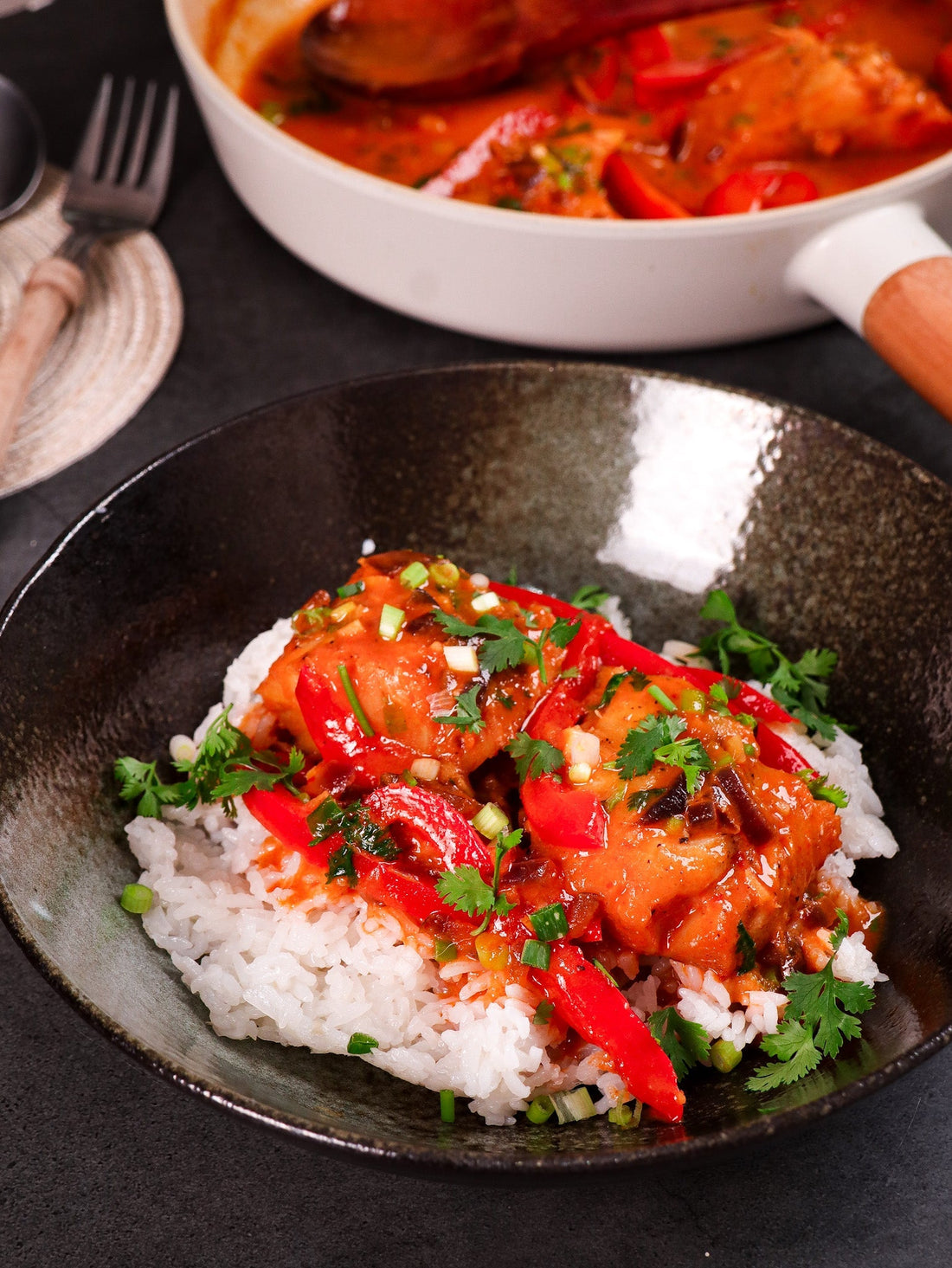 Spicy Thai-Inspired Coconut Fish