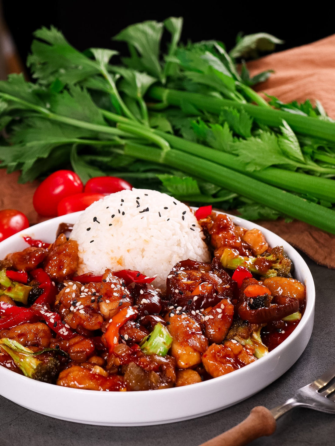 Sticky Soy Chicken Stir Fry
