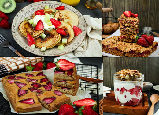 4 SUPER HEALTHY Strawberry recipes that won't disappoint!