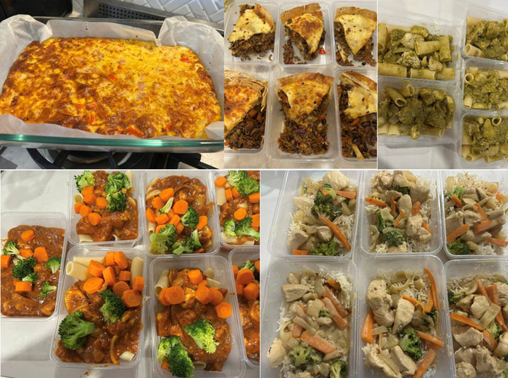 Summer prepped a massive 75 meals and shares her top 3 meal prep tips