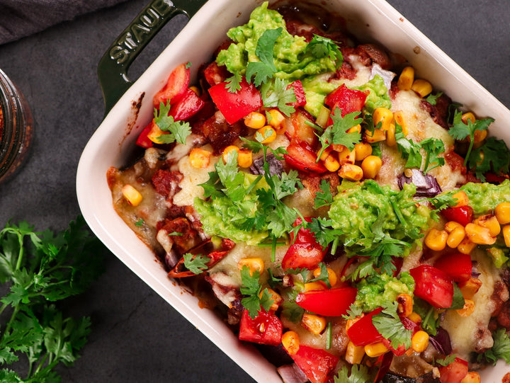 Gut Healthy, high fibre Sweet Potato Nachos