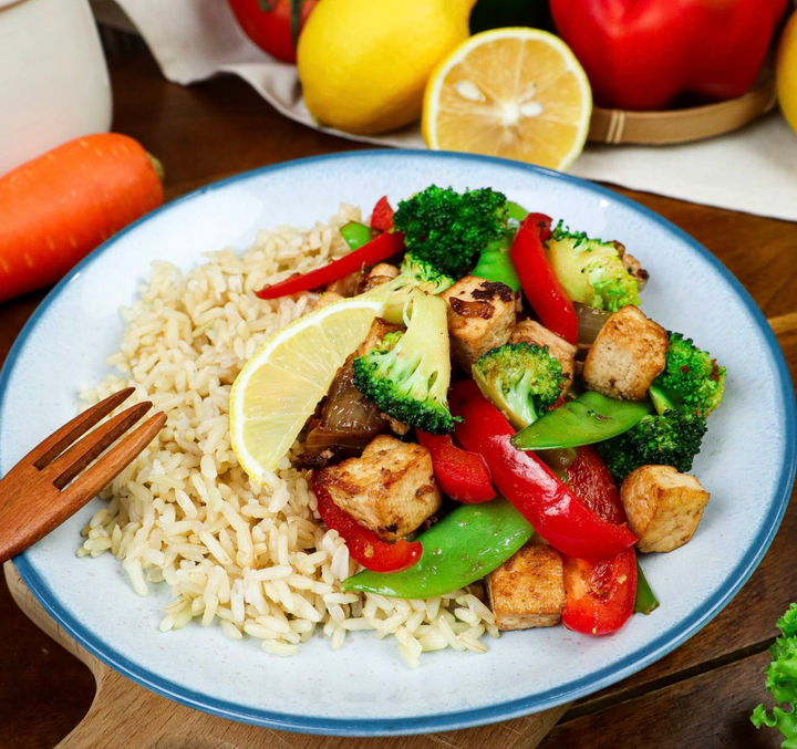 Tofu and Vegetable Stirfy